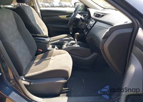 2016 Nissan Rogue Sv z USA, uszkodzony, nr VIN KNMAT2MV7GP735279